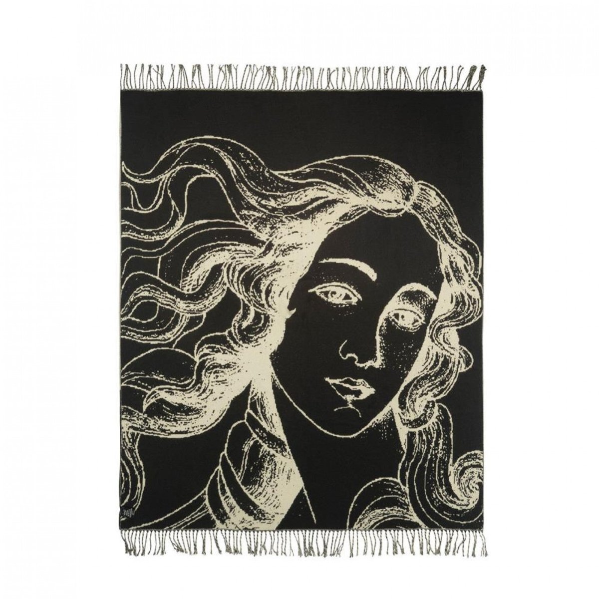 Stüssy Venus Jaquard Blanket (Beige / Schwarz)  - Allike Store