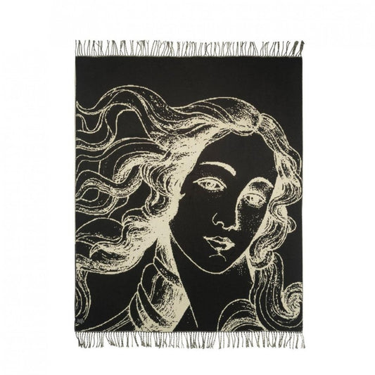 Stüssy Venus Jaquard Blanket (Beige / Schwarz)  - Allike Store