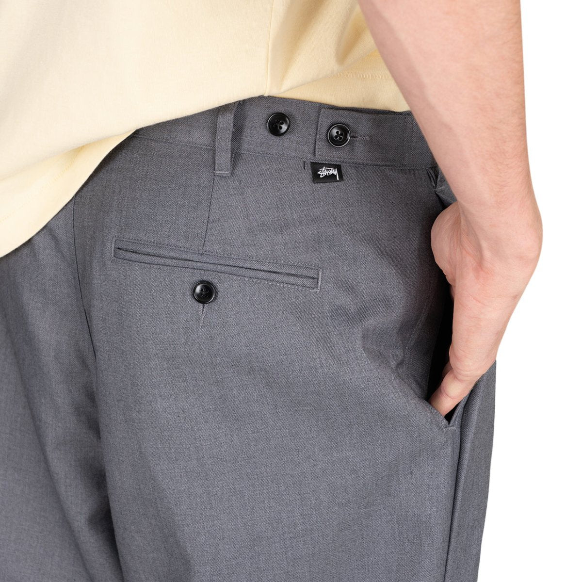 Stüssy Volume Pleated Trouser (Grey) 116537-0008 – Allike Store