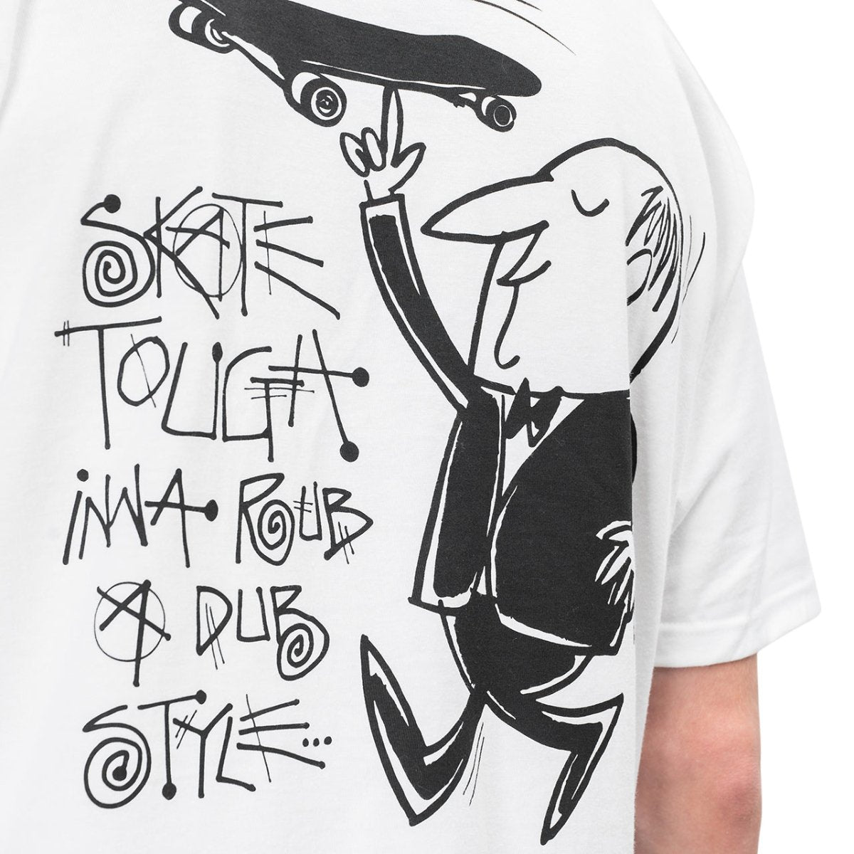 Stüssy Waiter Tee (Weiß)  - Allike Store