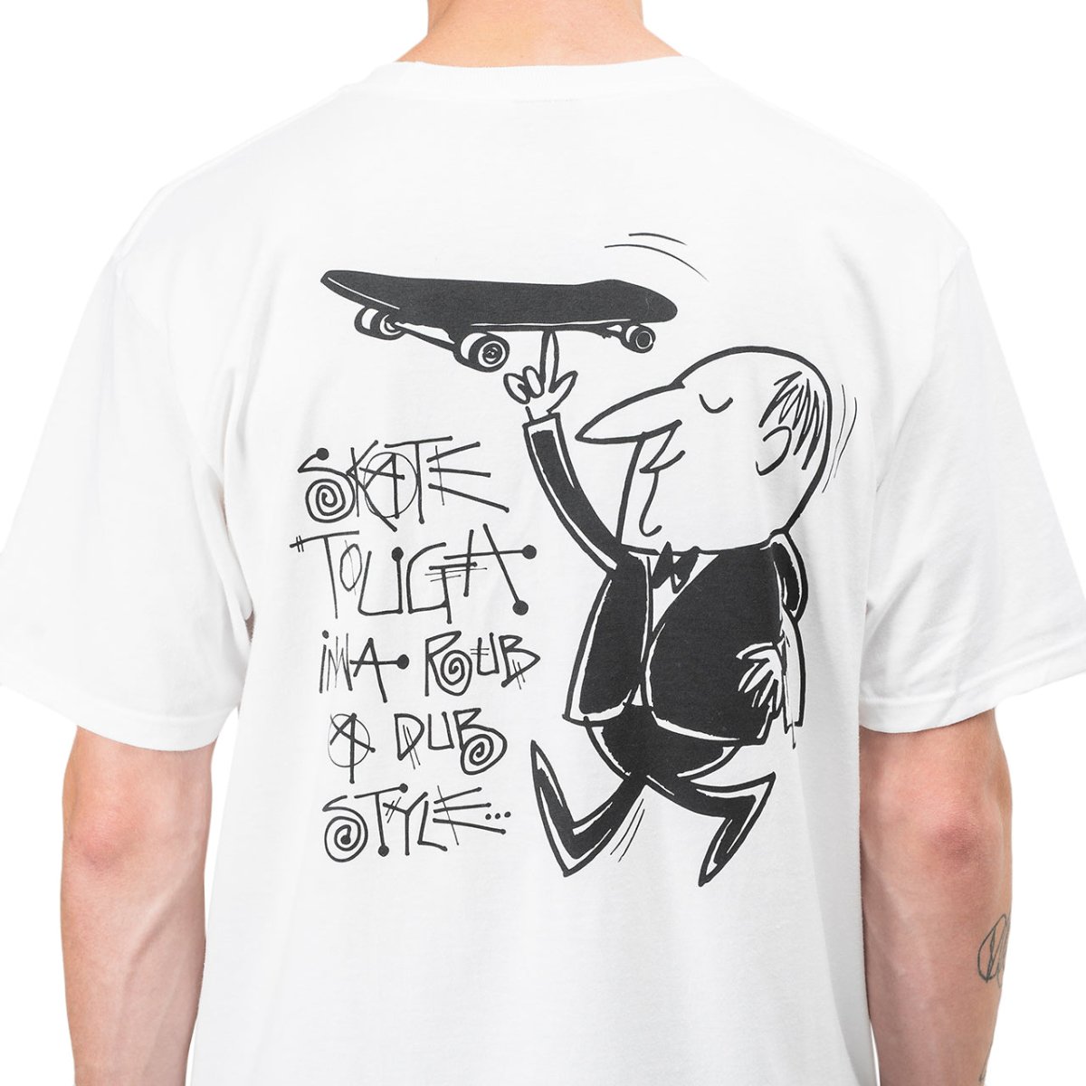Stüssy Waiter Tee (Weiß)  - Allike Store