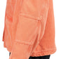 Stüssy Washed Canvas Shop Jacket (Orange)  - Allike Store