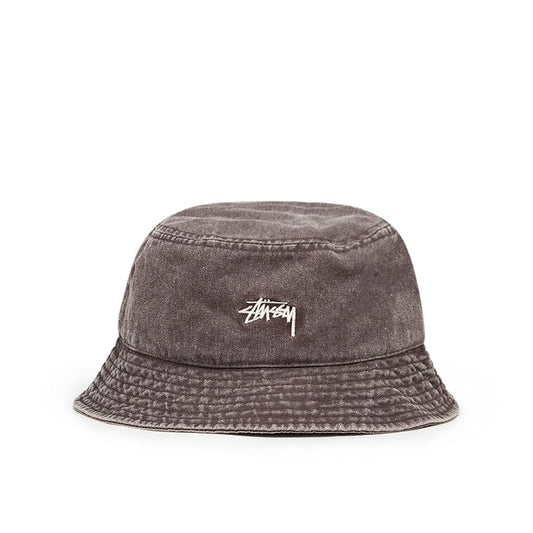 Stüssy Washed Stock Bucket Hat (Braun)  - Allike Store