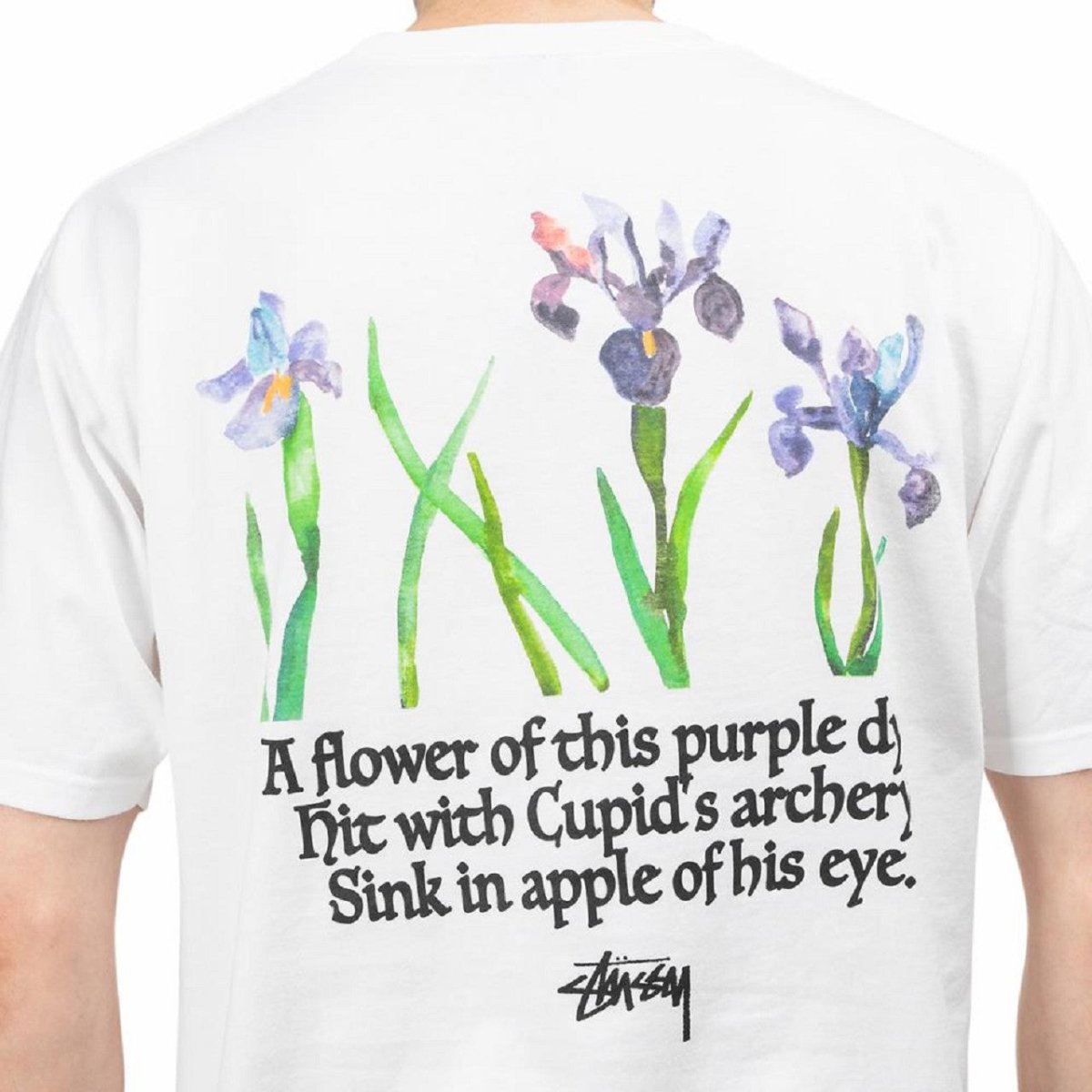 Stüssy Water Flowers T-Shirt (Weiß)  - Allike Store