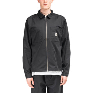 Stüssy Zip Up Work Shirt (Schwarz)  - Allike Store