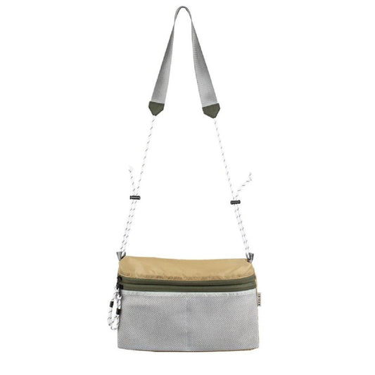 Taikan Sacoche Large Bag (Beige / Olive / Weiß)  - Allike Store