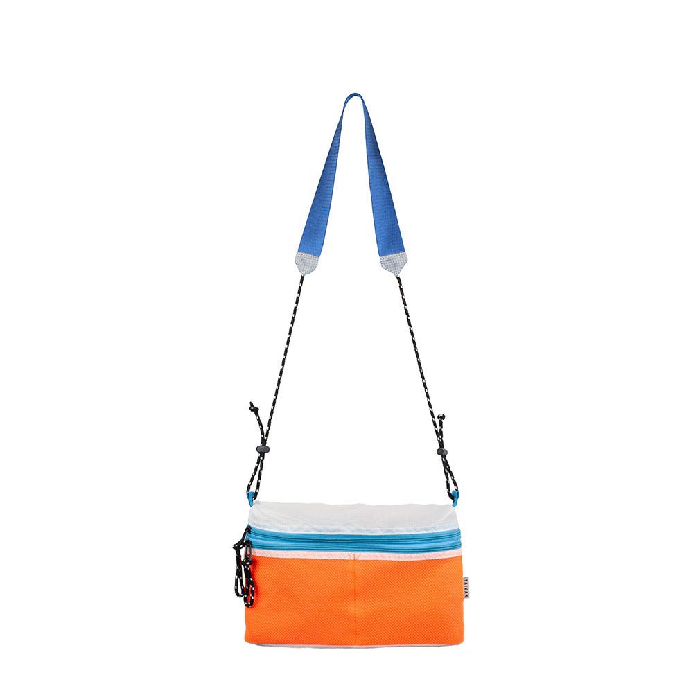 Taikan Sacoche Large Bag (Orange / Weiss / Teal)  - Allike Store