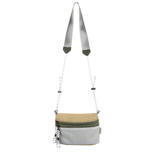Taikan Sacoche Small Bag (Beige / Olive / Weiß)  - Allike Store
