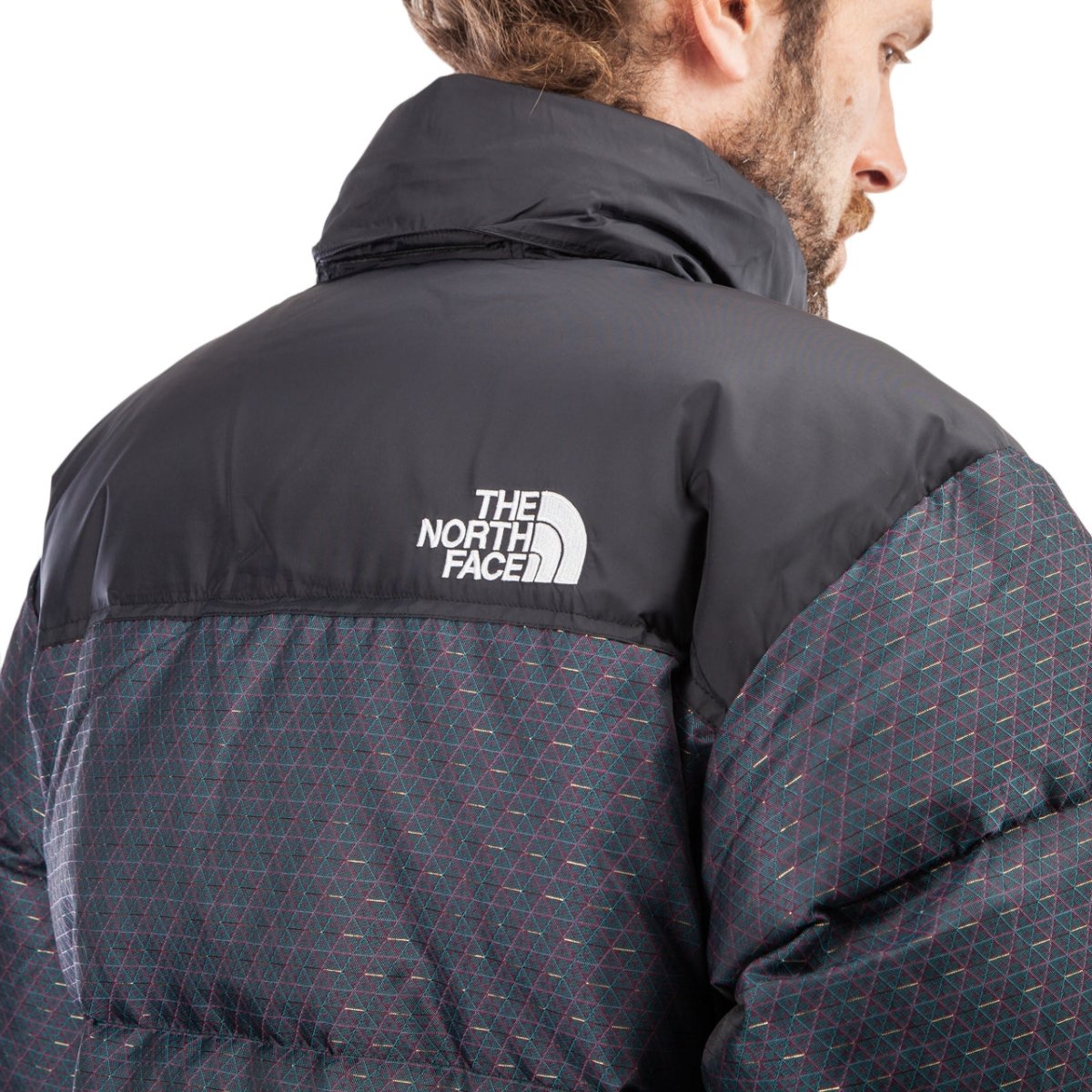 North face 2025 nuptse jacquard