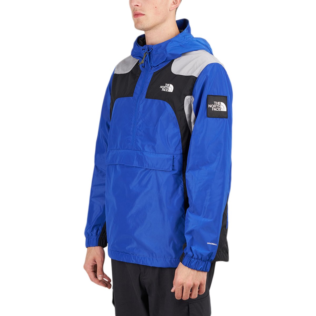 The North Face BB Search & Rescue Wind Jacket (Blue / Black / Grey 