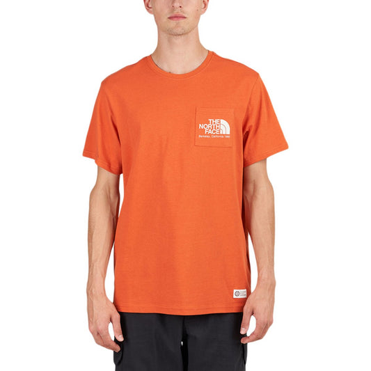 The North Face Berkeley California Pocket Tee (Orange)  - Allike Store