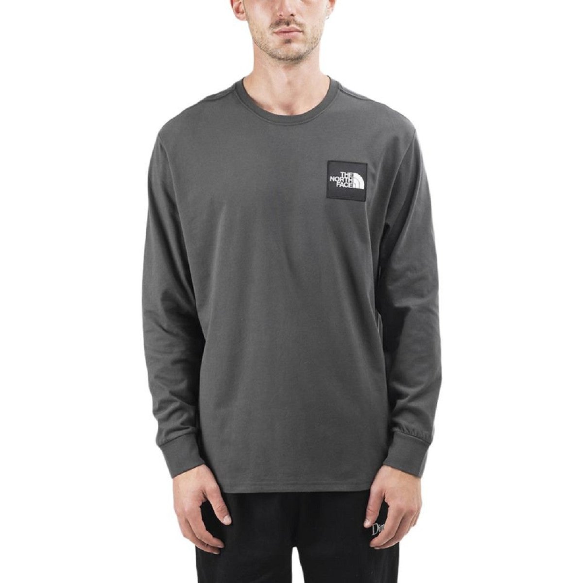 The North Face Boruda L/S Tee (Dunkelgrau)  - Allike Store