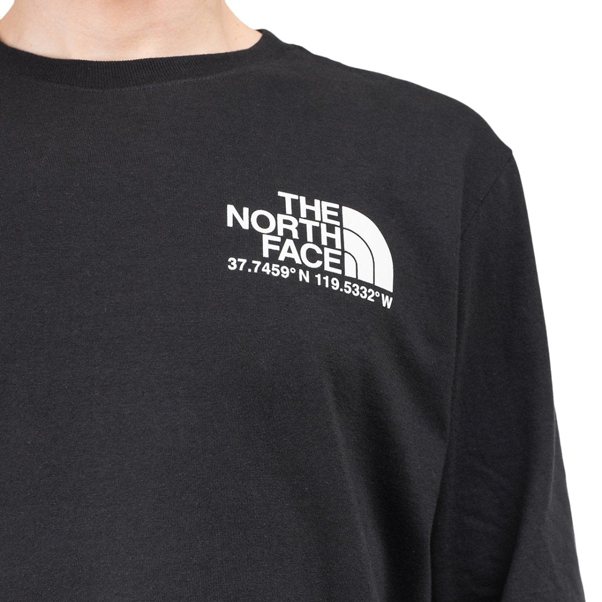 The North Face Coordinates Longsleeve (Schwarz)  - Allike Store