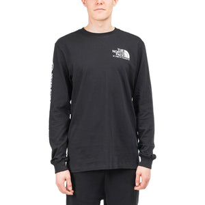 The North Face Coordinates Longsleeve (Schwarz)  - Allike Store