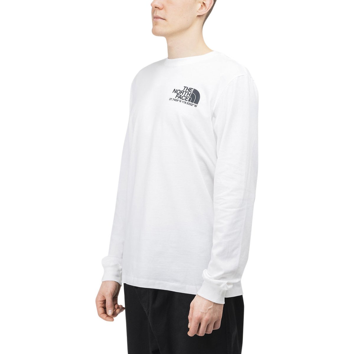 The North Face Coordinates Longsleeve (Weiß)  - Allike Store