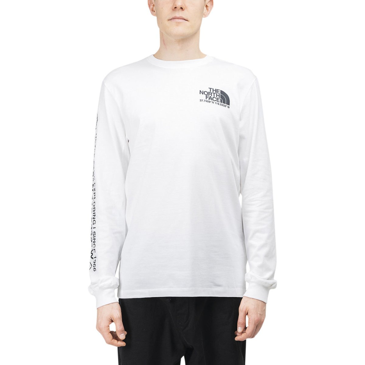 The North Face Coordinates Longsleeve (Weiß)  - Allike Store