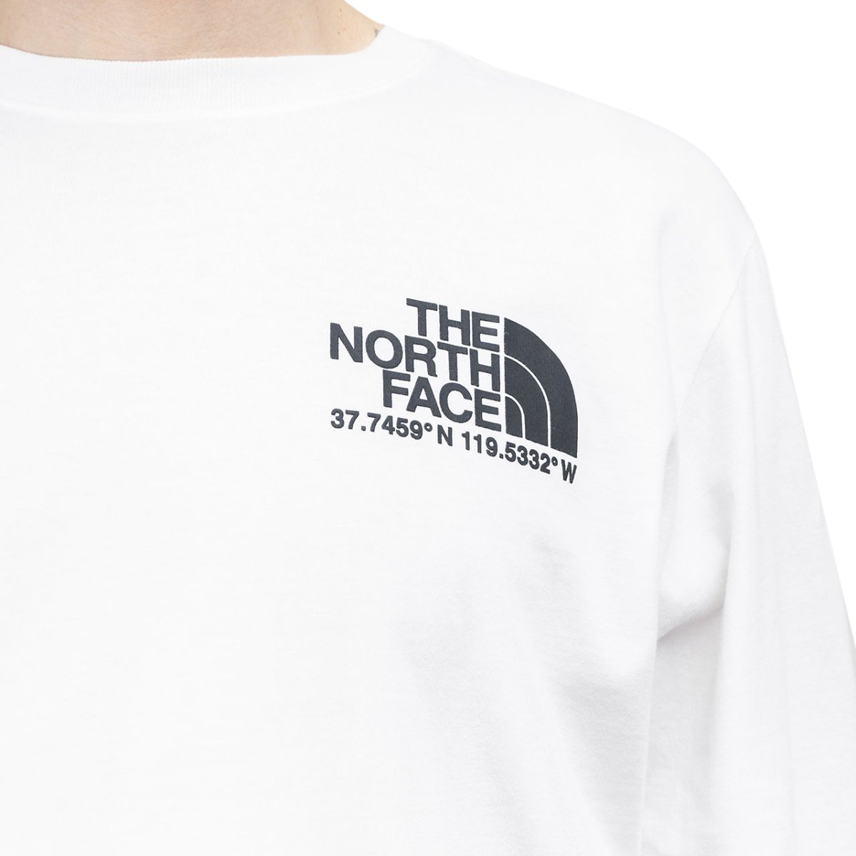 The North Face Coordinates Longsleeve (Weiß)  - Allike Store