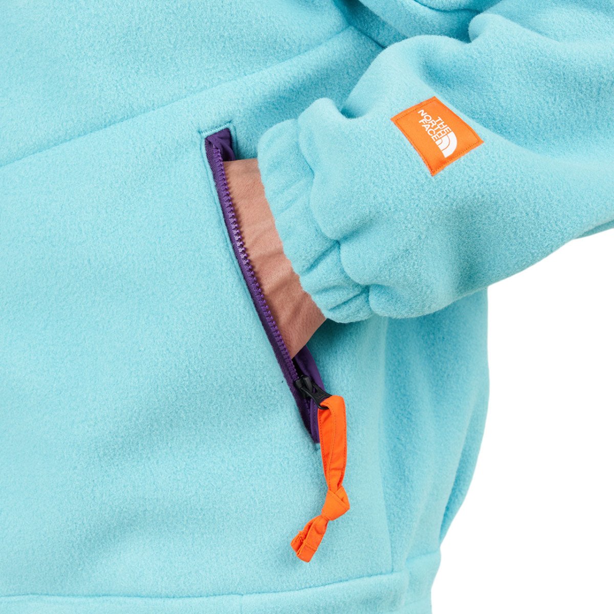 The North Face CTAE Fleece Full Zip Jacket (Eisblau)  - Allike Store