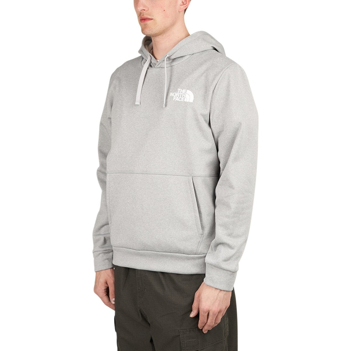 Heather grey north face hot sale hoodie