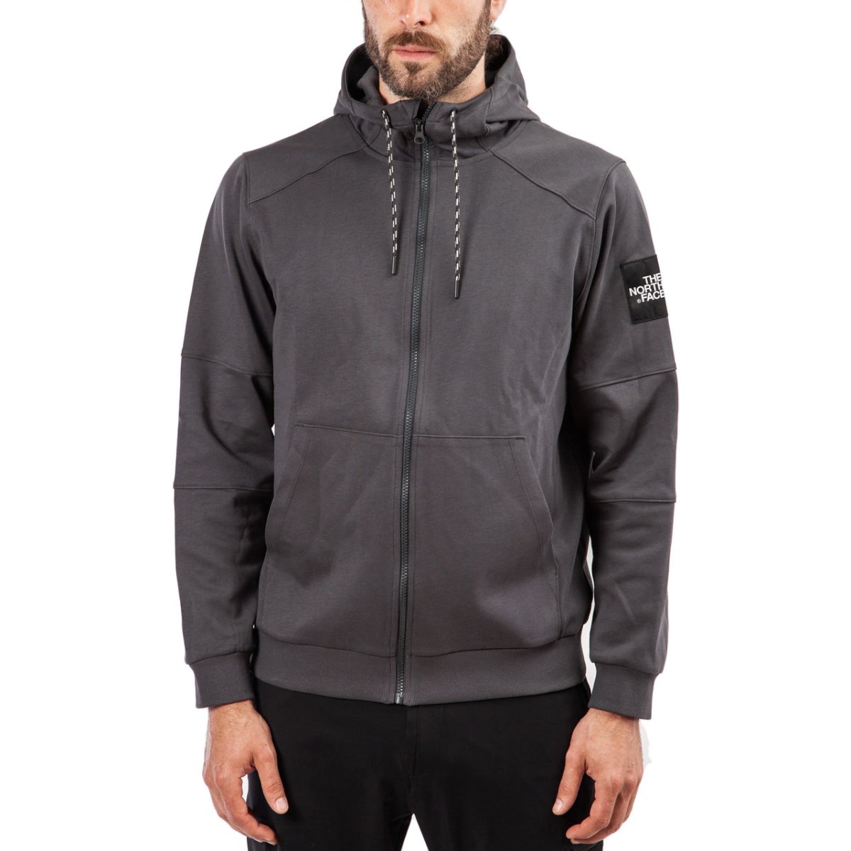 The North Face Fine FZ Hoodie (Grau)  - Allike Store