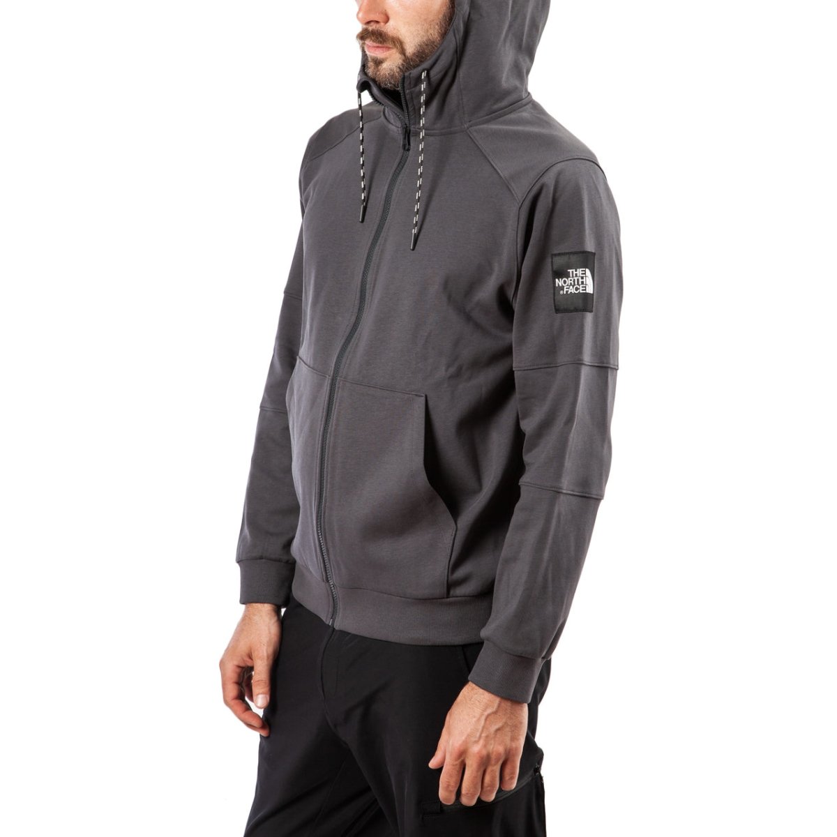 The North Face Fine FZ Hoodie (Grau)  - Allike Store