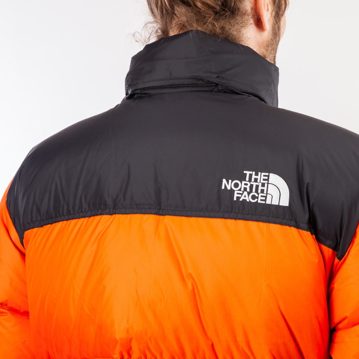 The north face nuptse persian clearance orange