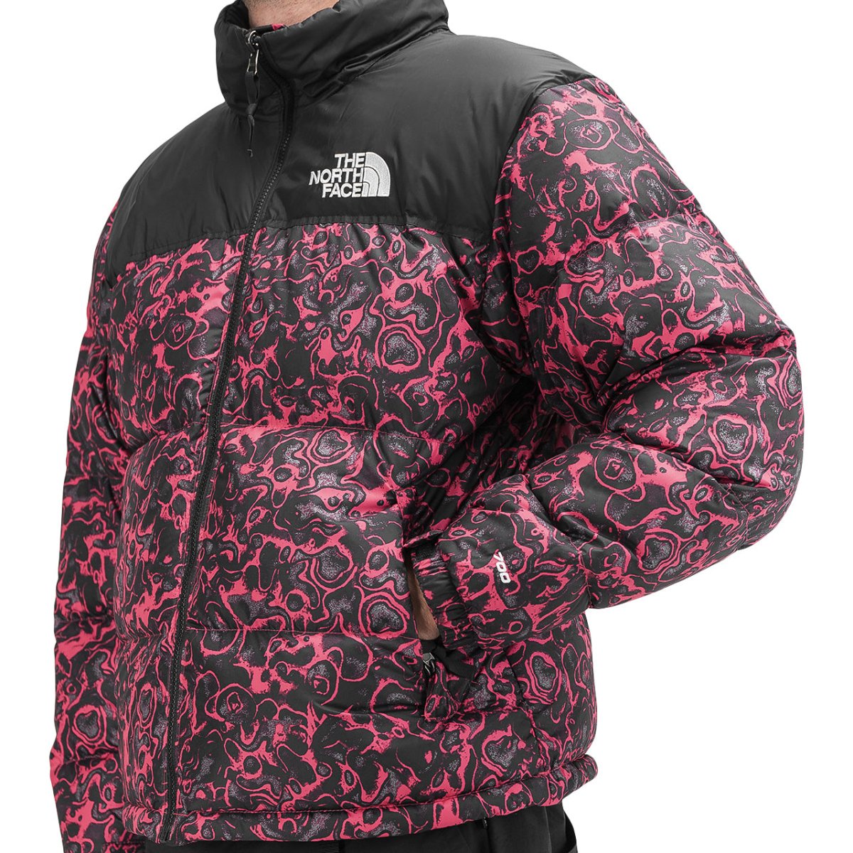 The North Face M 1996 Retro Nuptse Jacket (Rosa / Rot / Schwarz)  - Allike Store