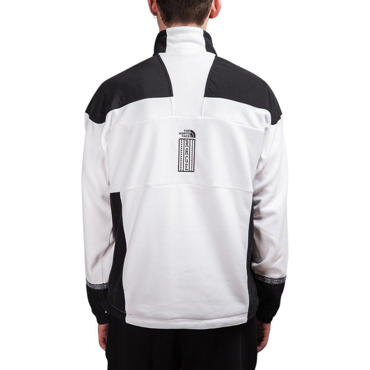 The North Face M 92 Retro Rage Fleece Anorak (White / Black)