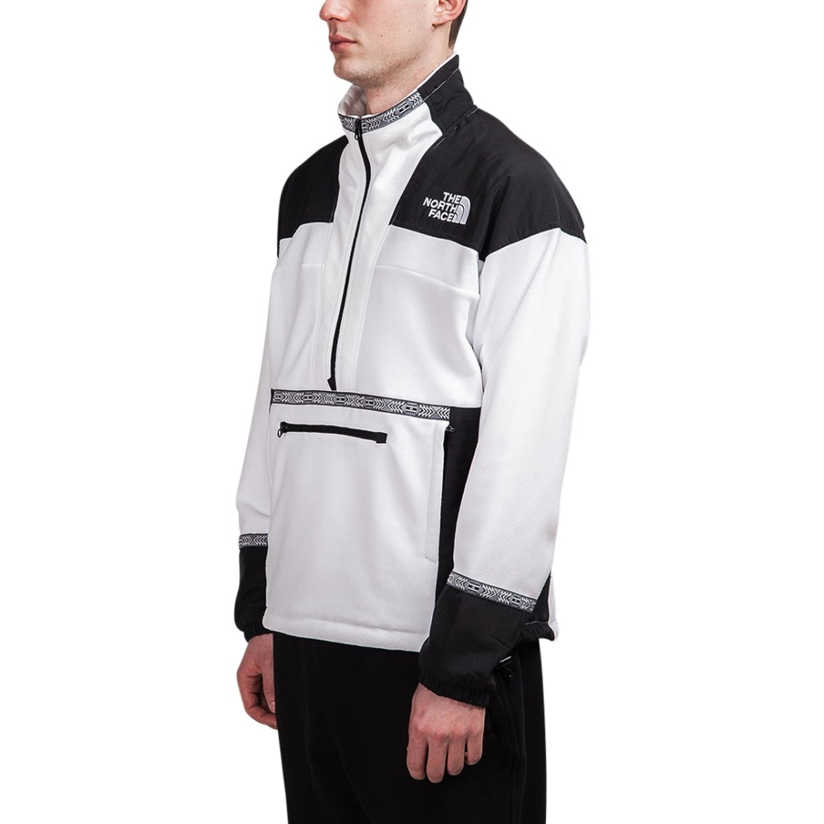 The North Face M 92 Retro Rage Fleece Anorak White Black