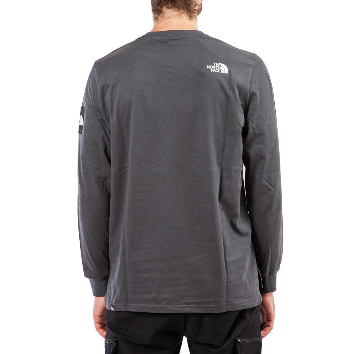 The North Face M LS Fine 2 Tee (Grau)  - Allike Store