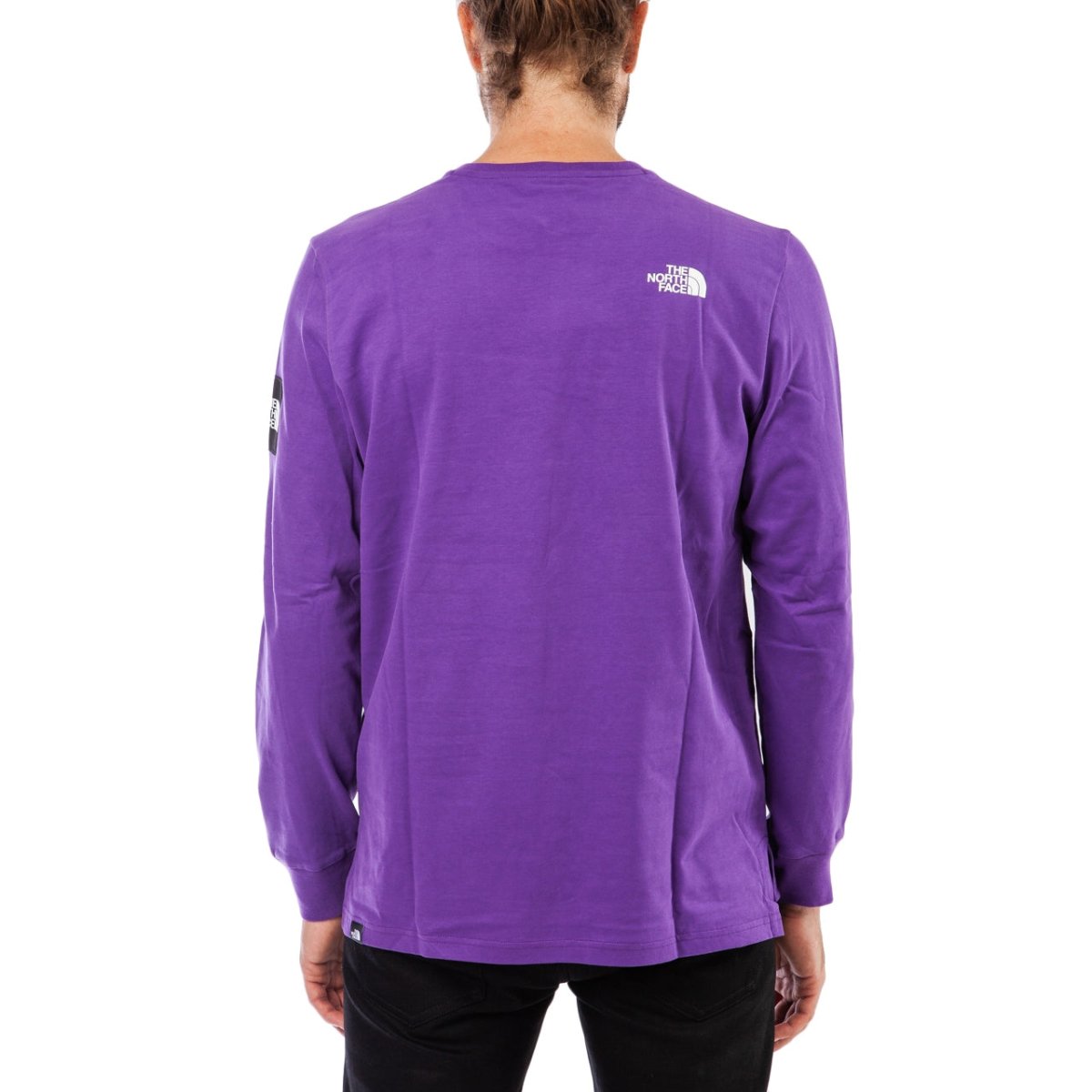 The North Face M LS Fine 2 Tee (Lila)  - Allike Store