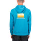 The North Face M Raglan Red Box Hoodie (Blau / Weiß)  - Allike Store