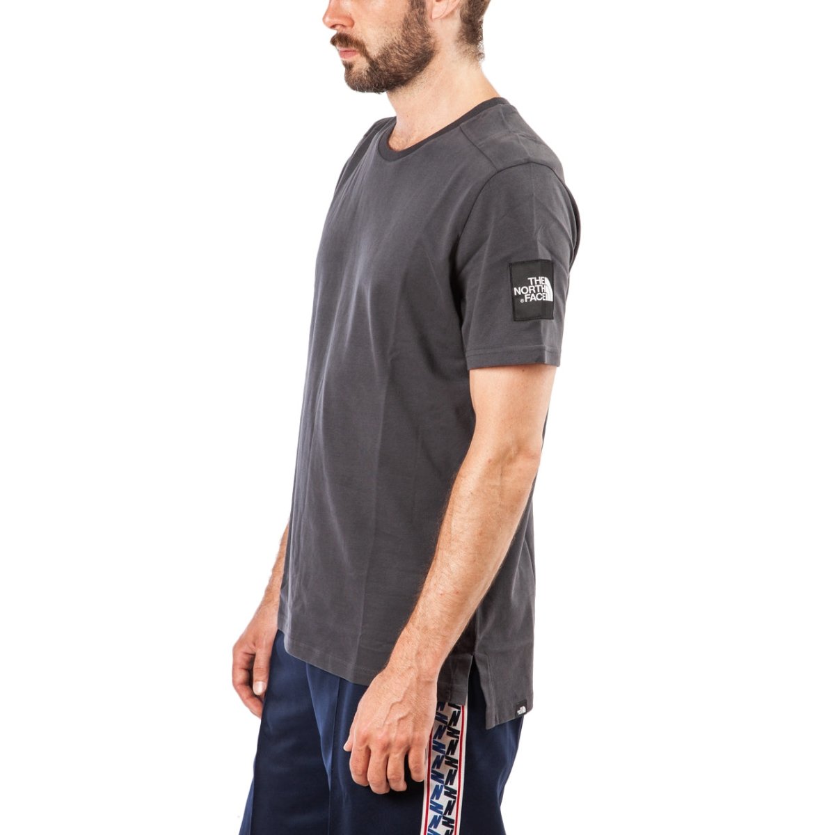 The North Face M SS Fine 2 Tee (Grau)  - Allike Store