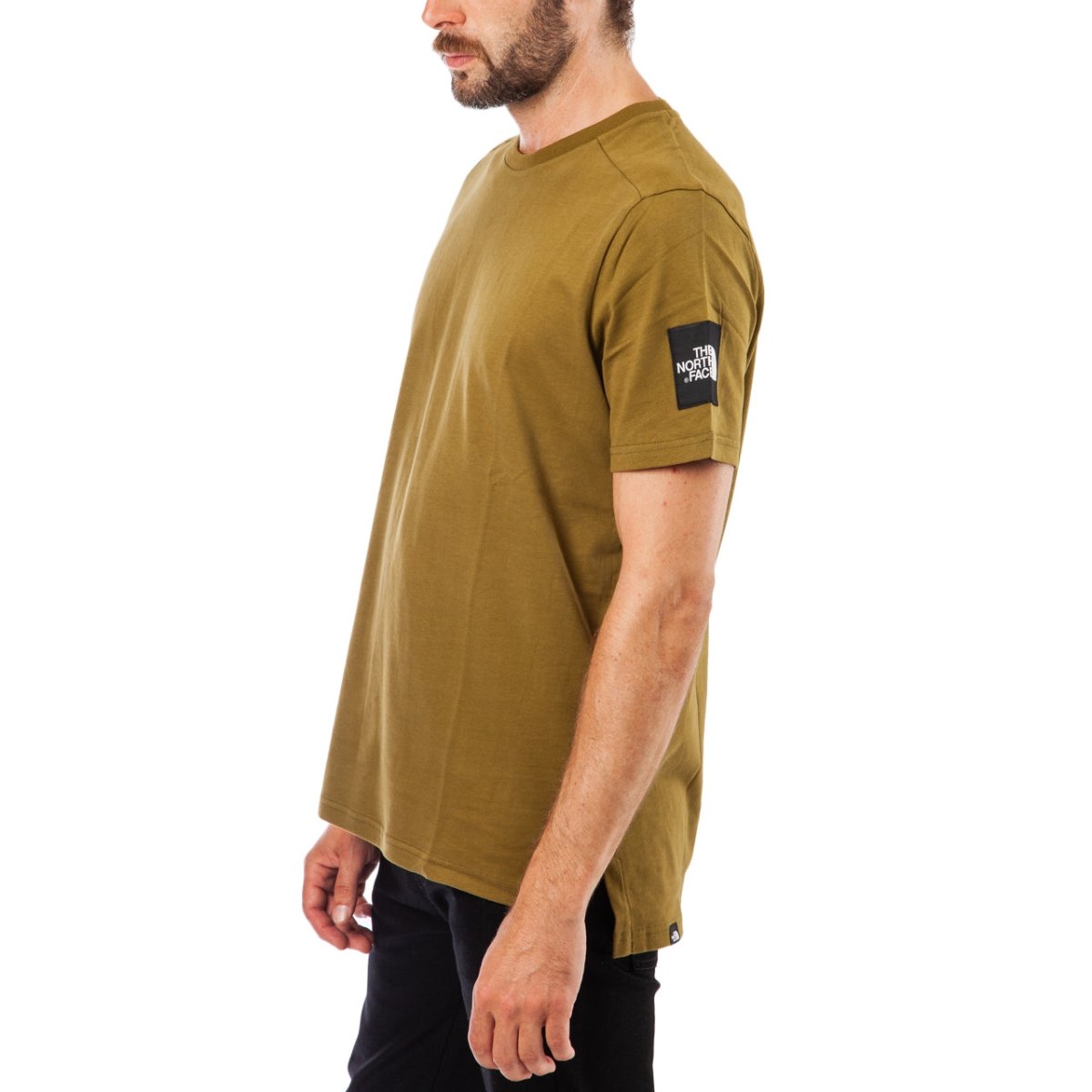 The North Face M S/S Fine 2 Tee (Olivegrün)  - Allike Store