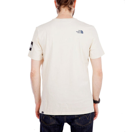 The North Face M  S/S Fine 2 Tee (Vintage Weiß)  - Allike Store
