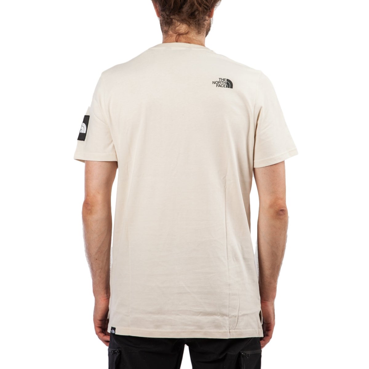 The North Face M SS Fine 2 Tee (Weiß / Grau)  - Allike Store