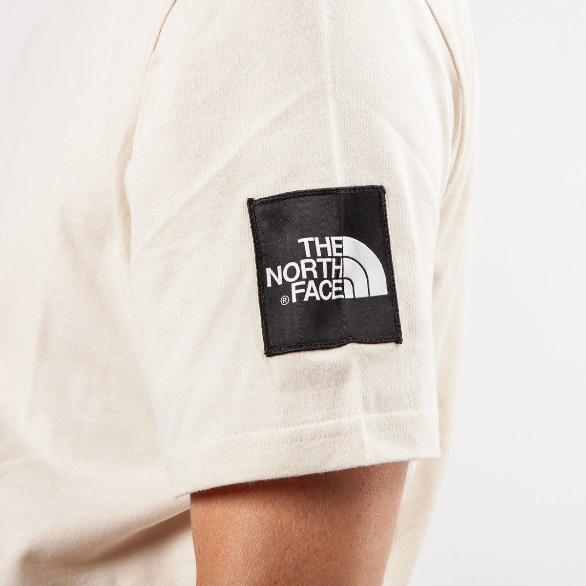 The North Face M SS Fine 2 Tee (Weiß / Grau)  - Allike Store