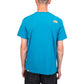 The North Face M SS Fine Tee (Blau / Gelb)  - Allike Store