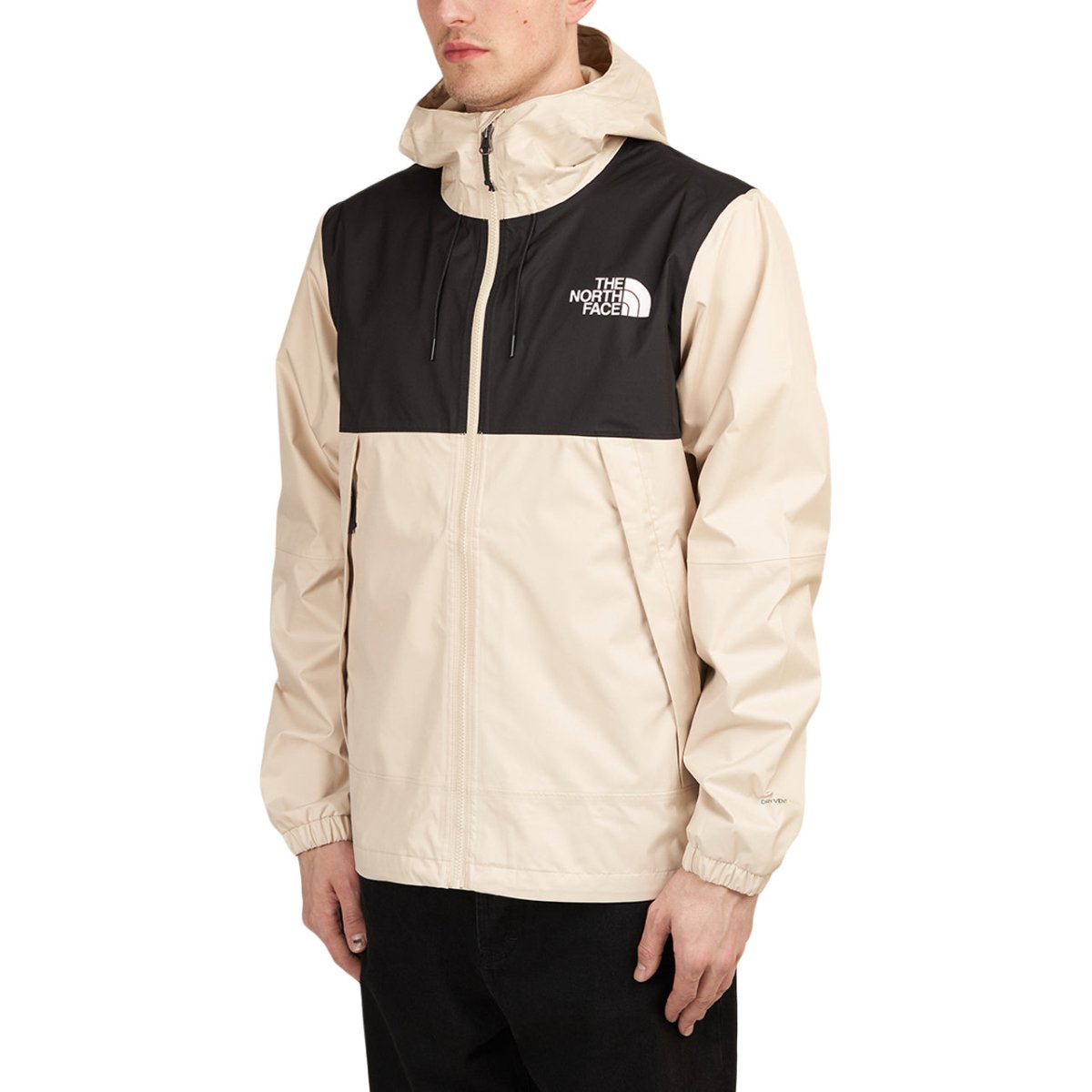 The North Face New Mountain Q Jacket (Schwarz / Beige)  - Allike Store