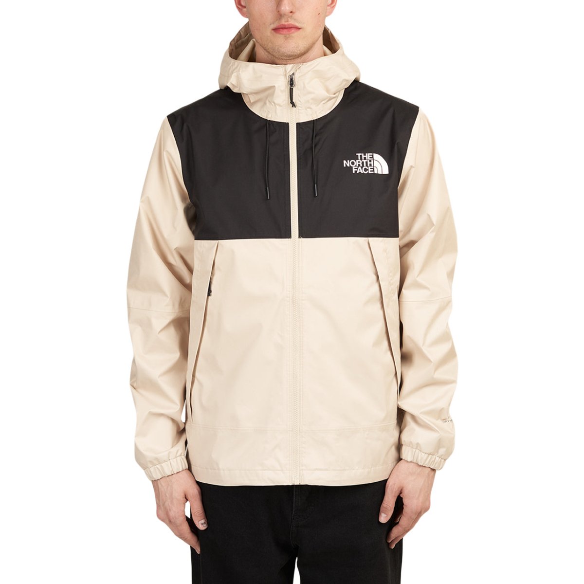 The North Face New Mountain Q Jacket (Schwarz / Beige)  - Allike Store