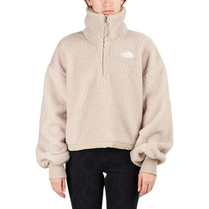 The North Face Platte Sherpa 1/4 Zip (Creme)  - Allike Store