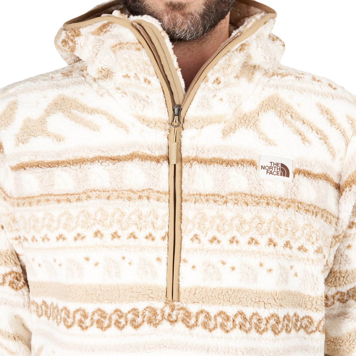 The North Face Printed Campshire Po Hoodie (Weiß / Fairisle)  - Allike Store