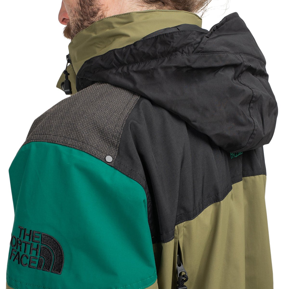 Shop The North Face Steep Tech Jacket NF0A4QYS-SH2 green