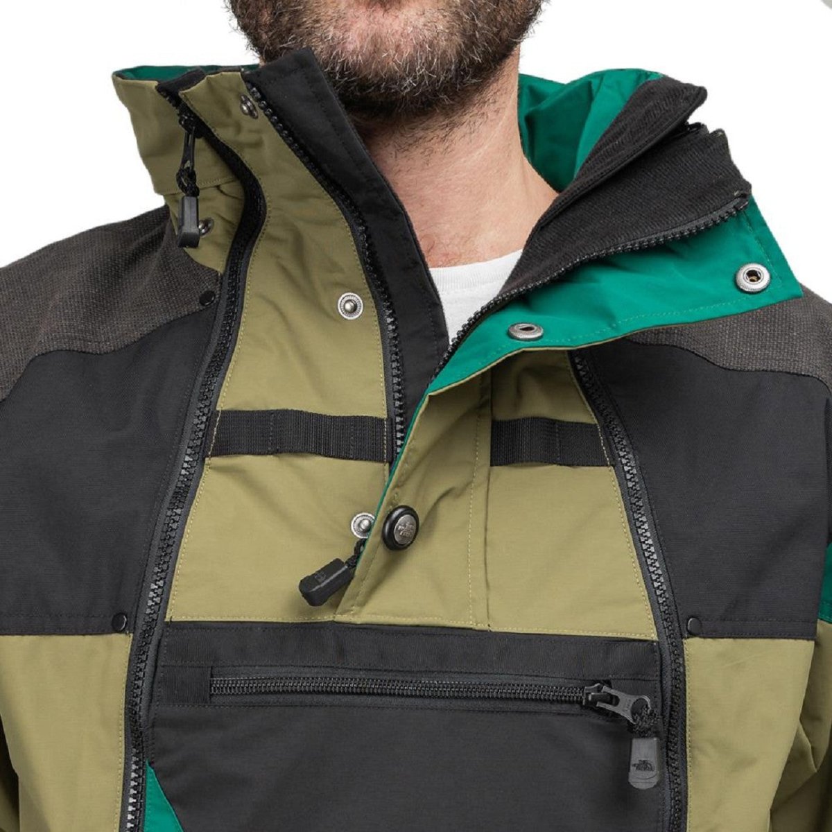 The North Face Steep Tech Apogee Jacket (Khaki / Schwarz)  - Allike Store