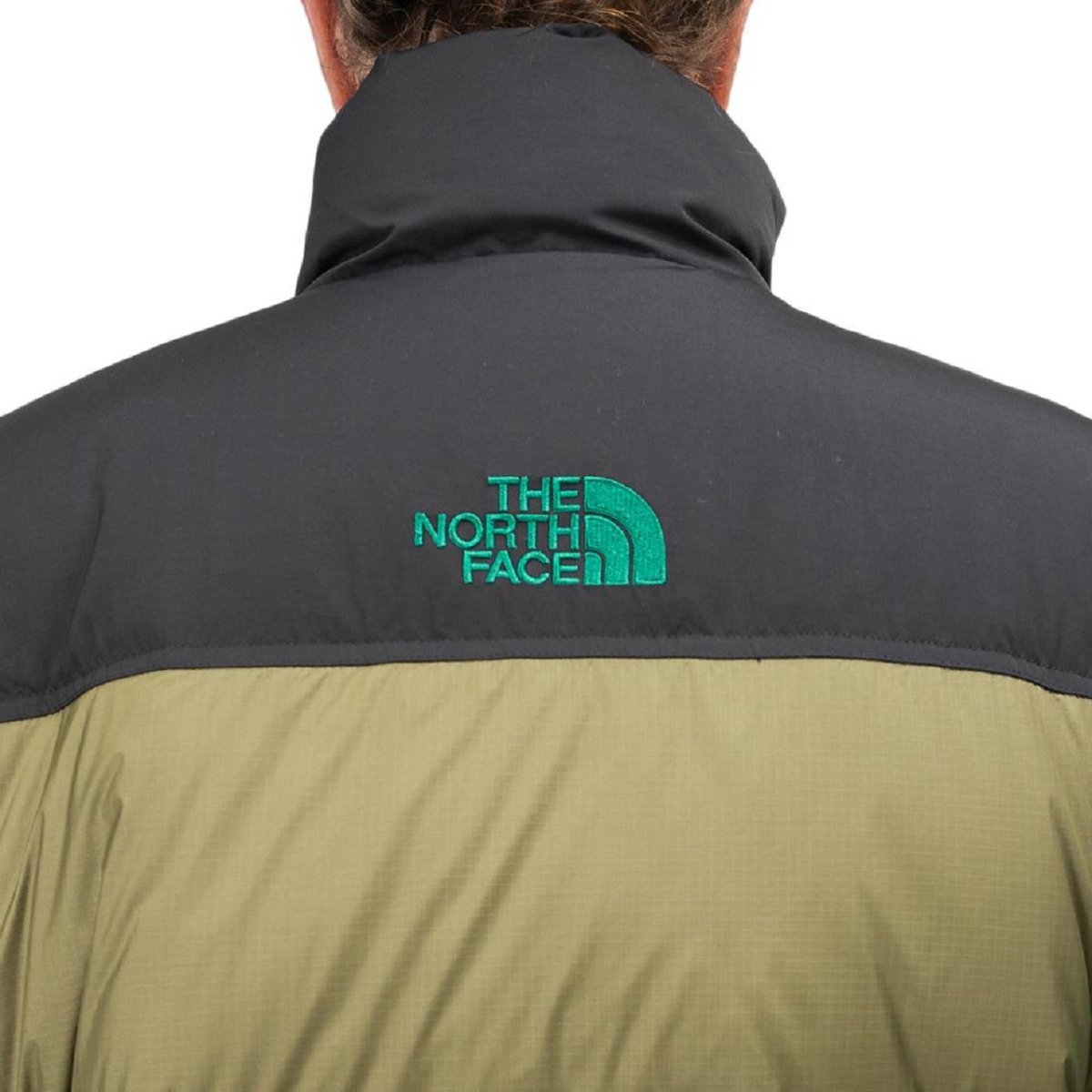 The North Face Steep Tech Down Jacket (Khaki / Schwarz)  - Allike Store