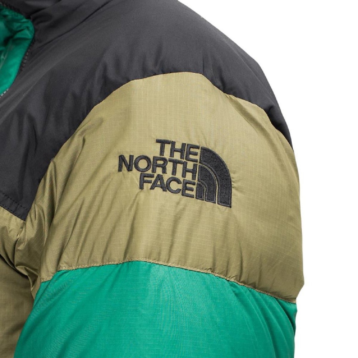 The North Face Steep Tech Down Jacket (Khaki / Schwarz)  - Allike Store