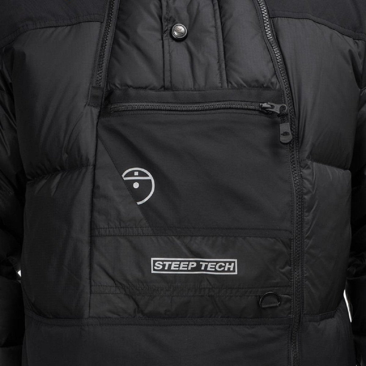 The North Face Steep Tech Down Jacket (Schwarz)  - Allike Store