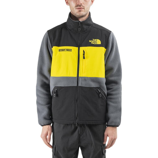 The North Face Steep Tech Fleece Jacket (Grau / Gelb)  - Allike Store