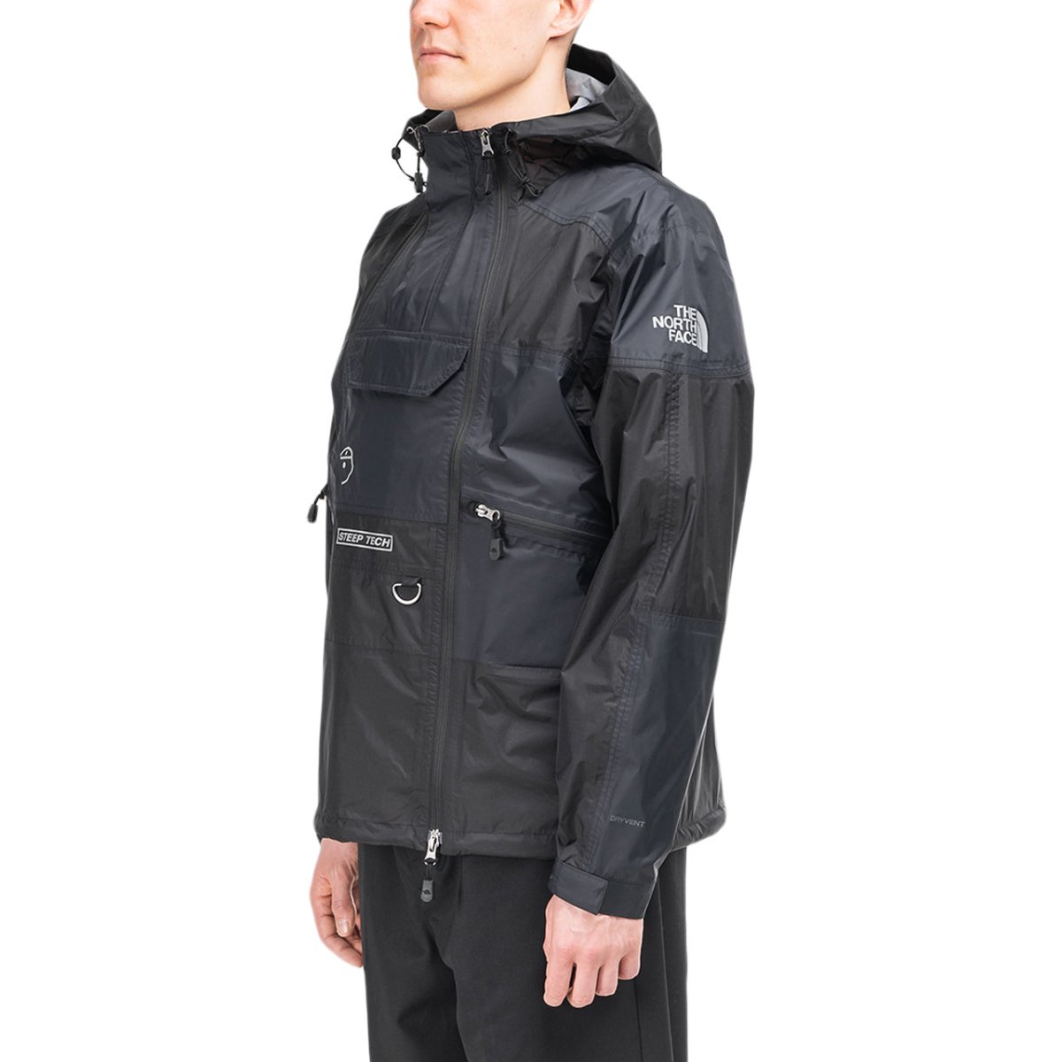 The North Face Steep Tech Light Rain Jacket (Black)