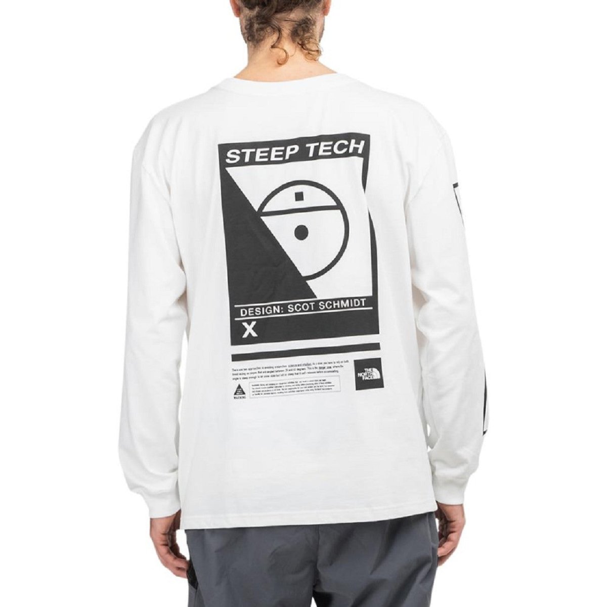 The North Face Steep Tech Longsleeve (Weiß)  - Allike Store